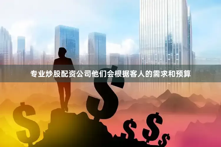 专业炒股配资公司他们会根据客人的需求和预算